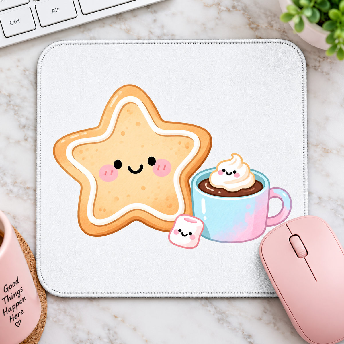 Kawaii Fall Mouse Pad Collection