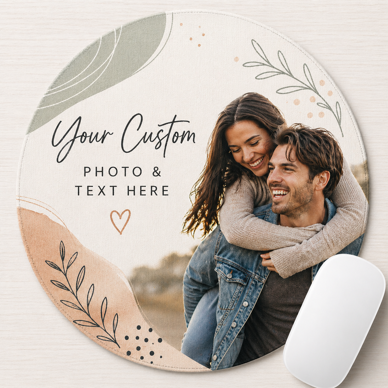 Custom Round Mouse Pad