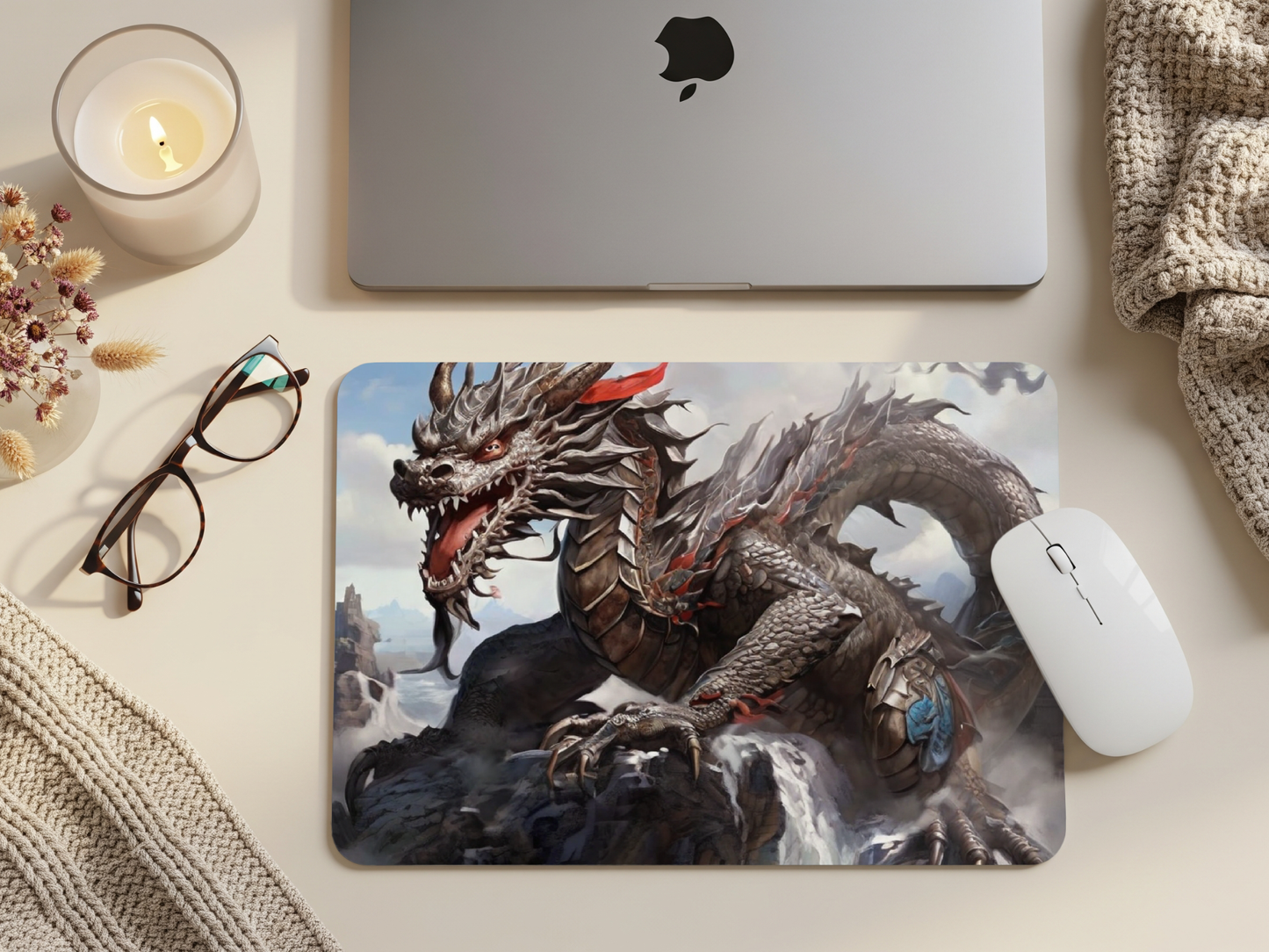 Legendary Dragon Mouse Pad