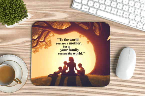 To The World You Are A Mother Mouse Pad