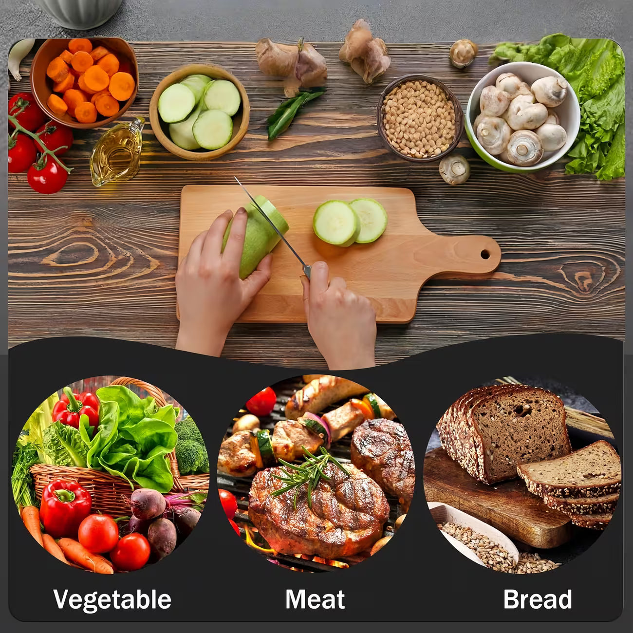 Bamboo Cutting Board Customized name 11" X 5.1"