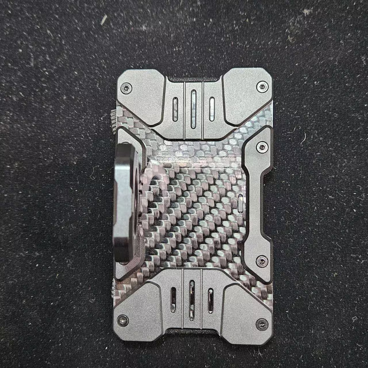 Tactical Wallet-RFID Blocking-Airtag Compartment-Free engraving