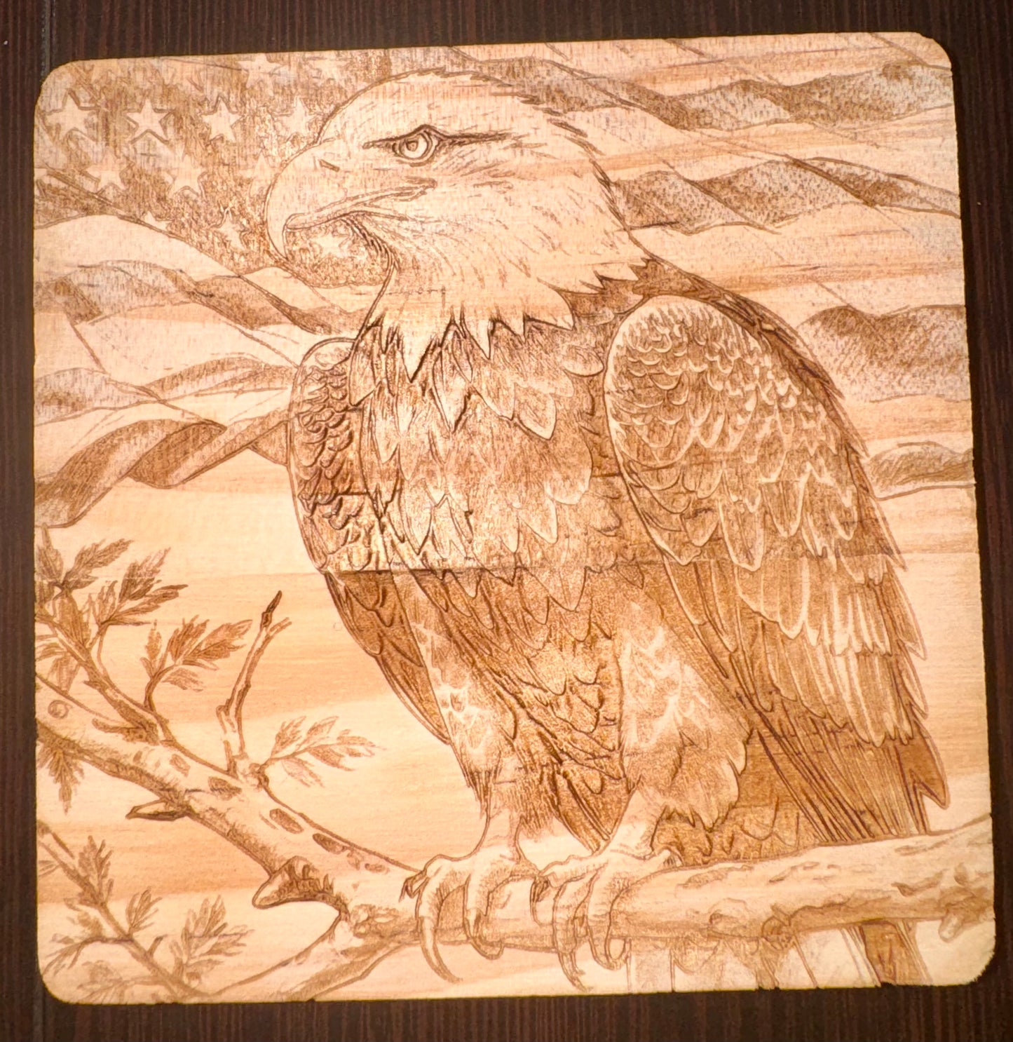 Laser Engraved Coasters