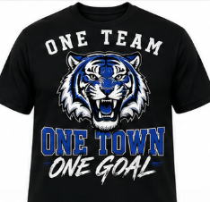 Barbourville City Tigers Football Graphic Tee