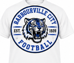 Barbourville City Tigers Football Graphic Tee