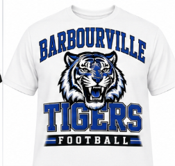 Barbourville City Tigers Football Graphic Tee