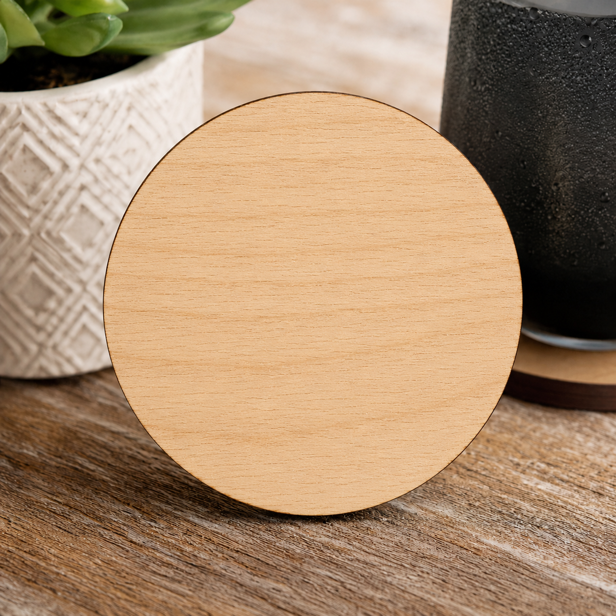 Create Your Own Wooden Coaster