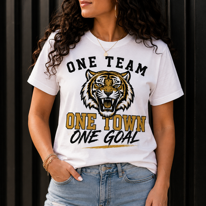 Clay County Tigers Football Graphic Tee