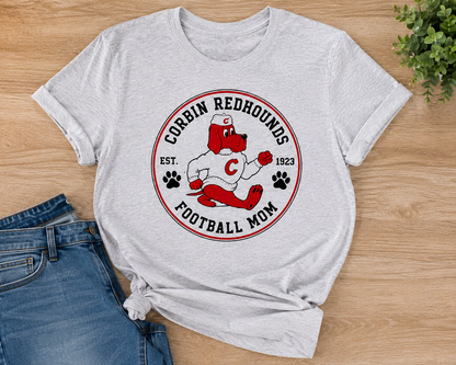 Corbin Redhounds Football Graphic Tee