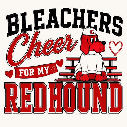 Corbin Redhounds Football Graphic Tee