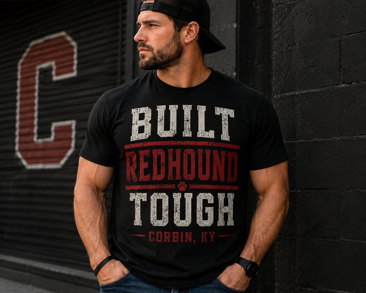 Corbin Redhounds Football Graphic Tee