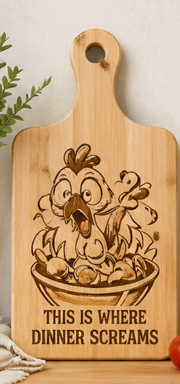 Chicken Cutting Board