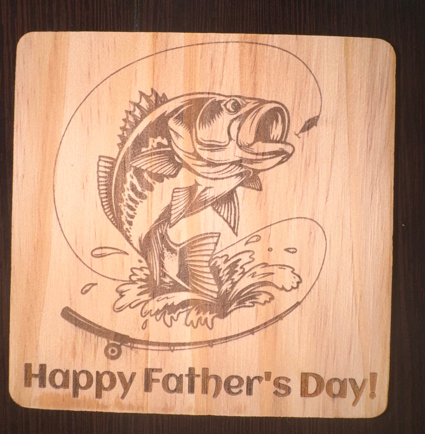 Laser Engraved Coasters