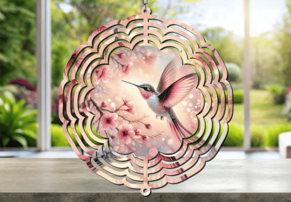 Hummingbird Wind Spinner