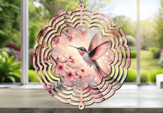Hummingbird Wind Spinner