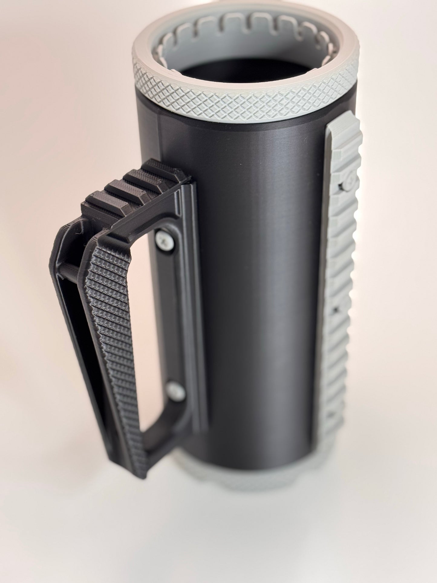 2-Can Tactical Auto-Eject Beverage Koozie with Picatinny Rails