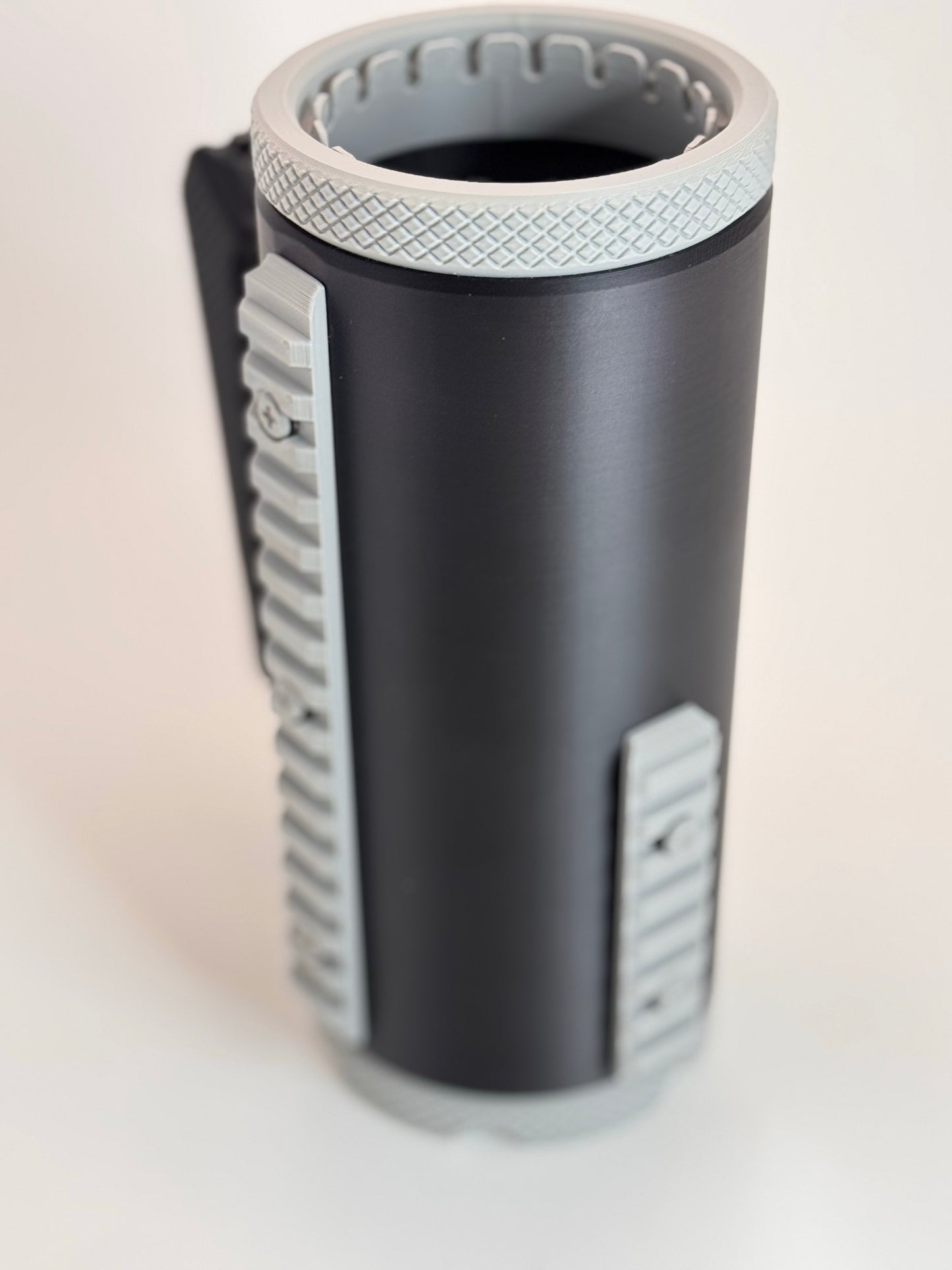 2-Can Tactical Auto-Eject Beverage Koozie with Picatinny Rails