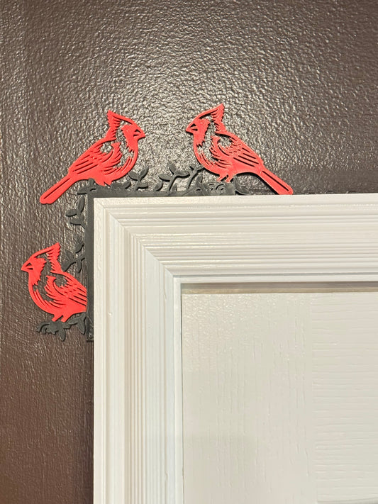 3D Printed Cardinal Door Frame Corner Décor