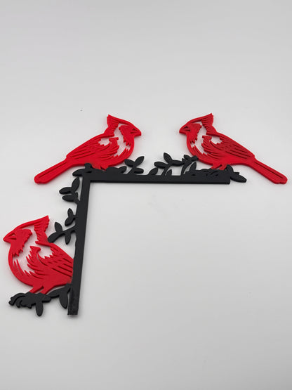 3D Printed Cardinal Door Frame Corner Décor