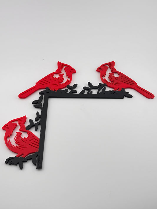 3D Printed Cardinal Door Frame Corner Décor