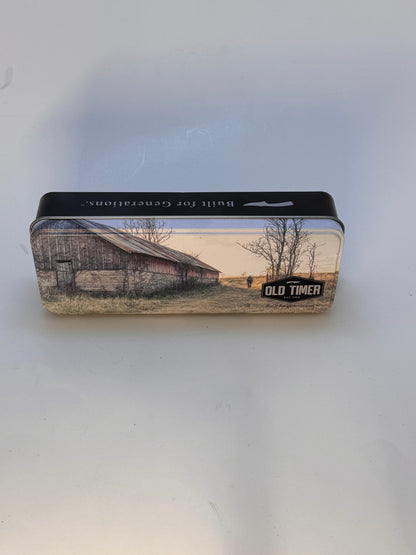 Old Timer 2-Piece Sharpfinger and Lockback Knife Gift Set