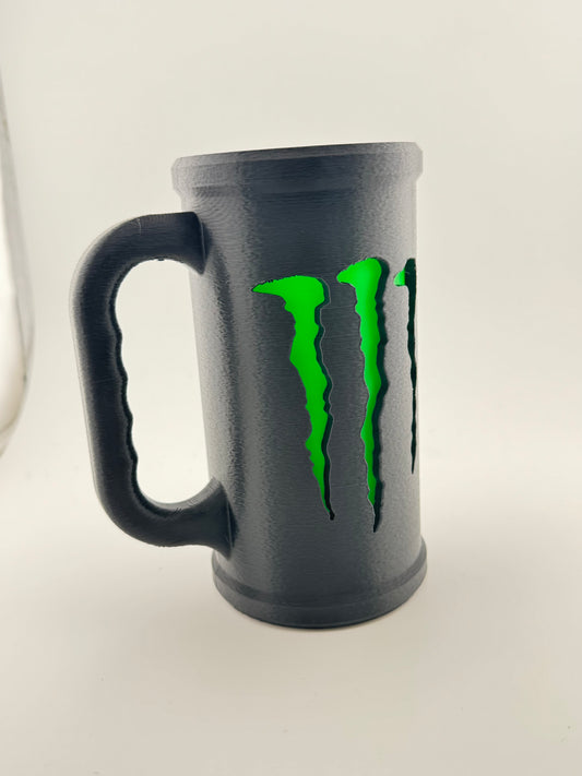 Energy Drink Can Koozie with Snap-On Lid