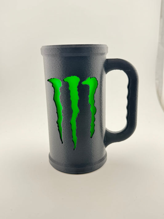 Energy Drink Can Koozie with Snap-On Lid