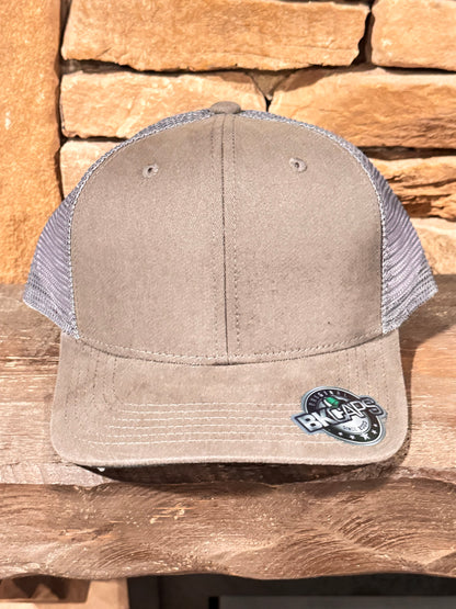 Blank Structured Mesh Trucker Hats - Several styles and colors– Customizable with Leather Patch or Full-Color Print