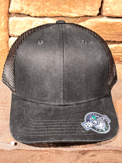 Blank Structured Mesh Trucker Hats - Several styles and colors– Customizable with Leather Patch or Full-Color Print