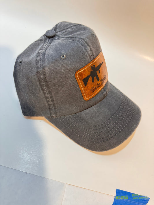 We The People Gray Dad Hat