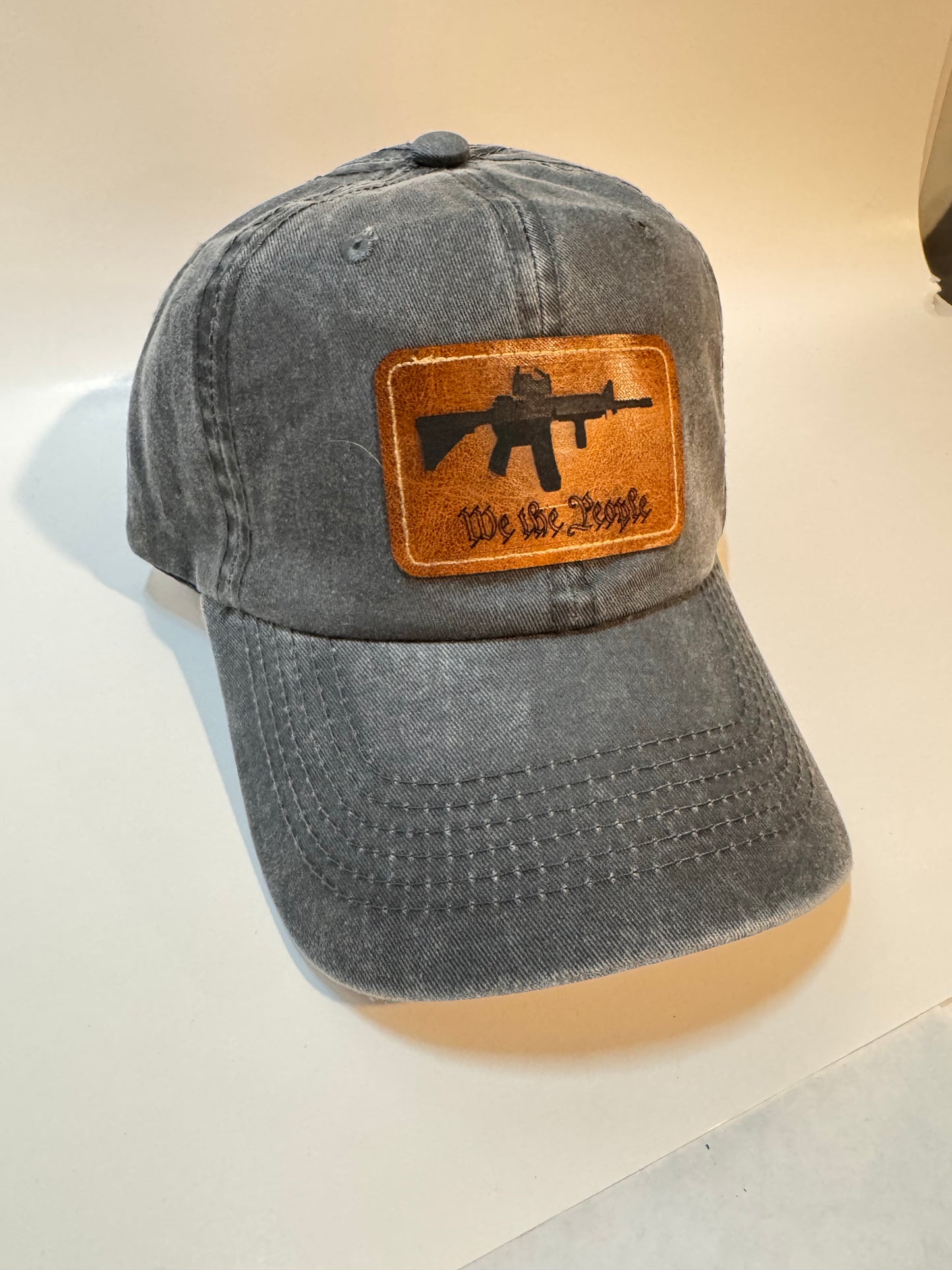 We The People Gray Dad Hat