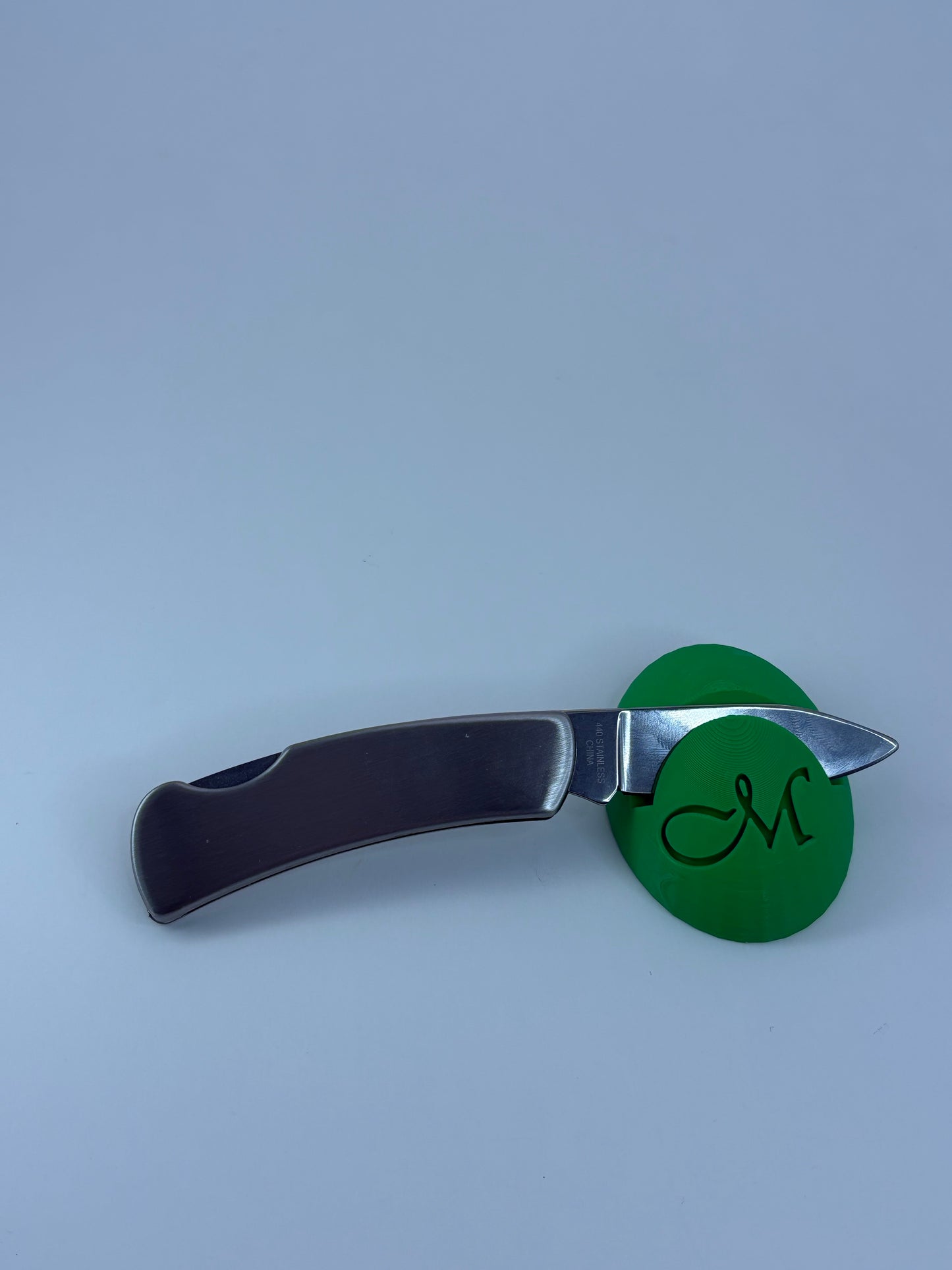 5" Silver Folding Knife