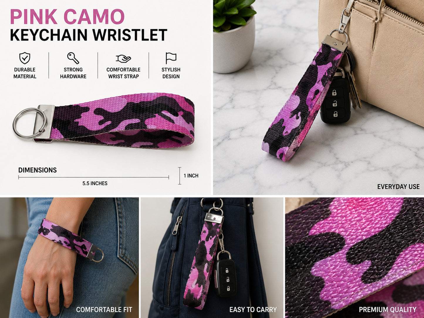 Keychain Wristlets
