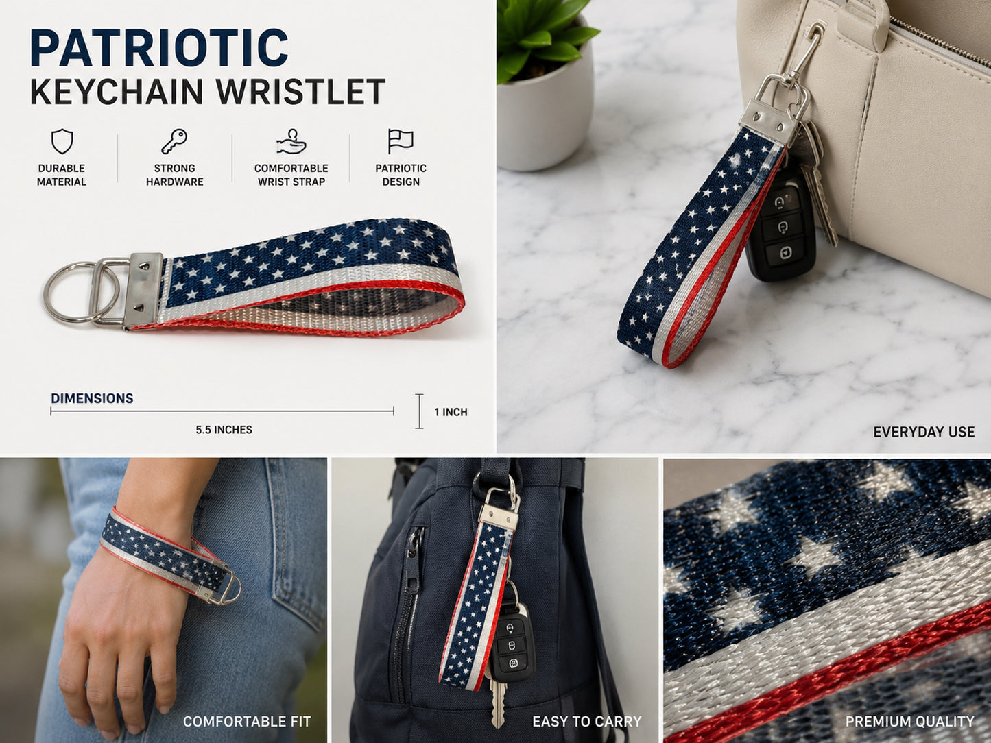 Keychain Wristlets