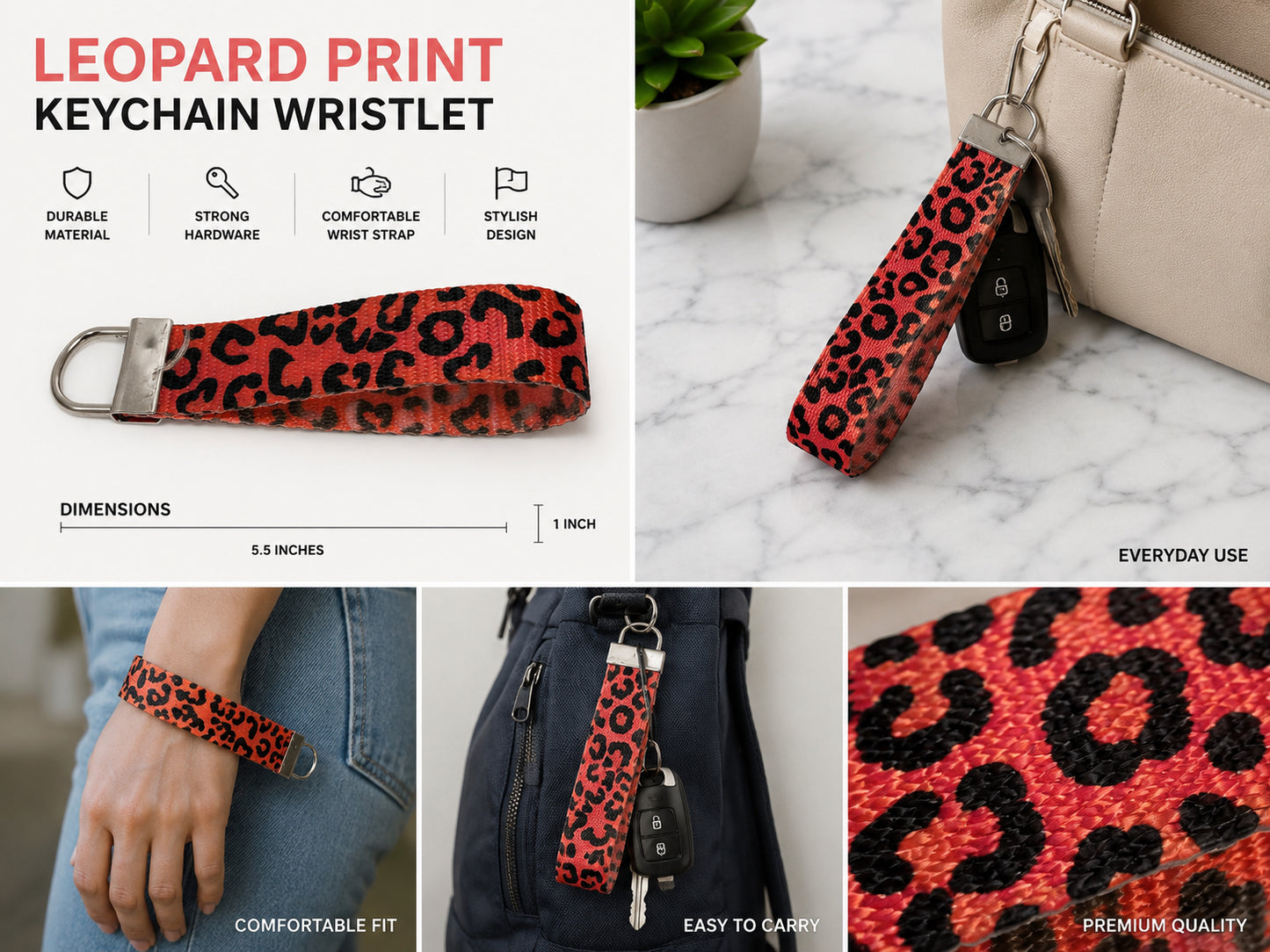 Keychain Wristlets