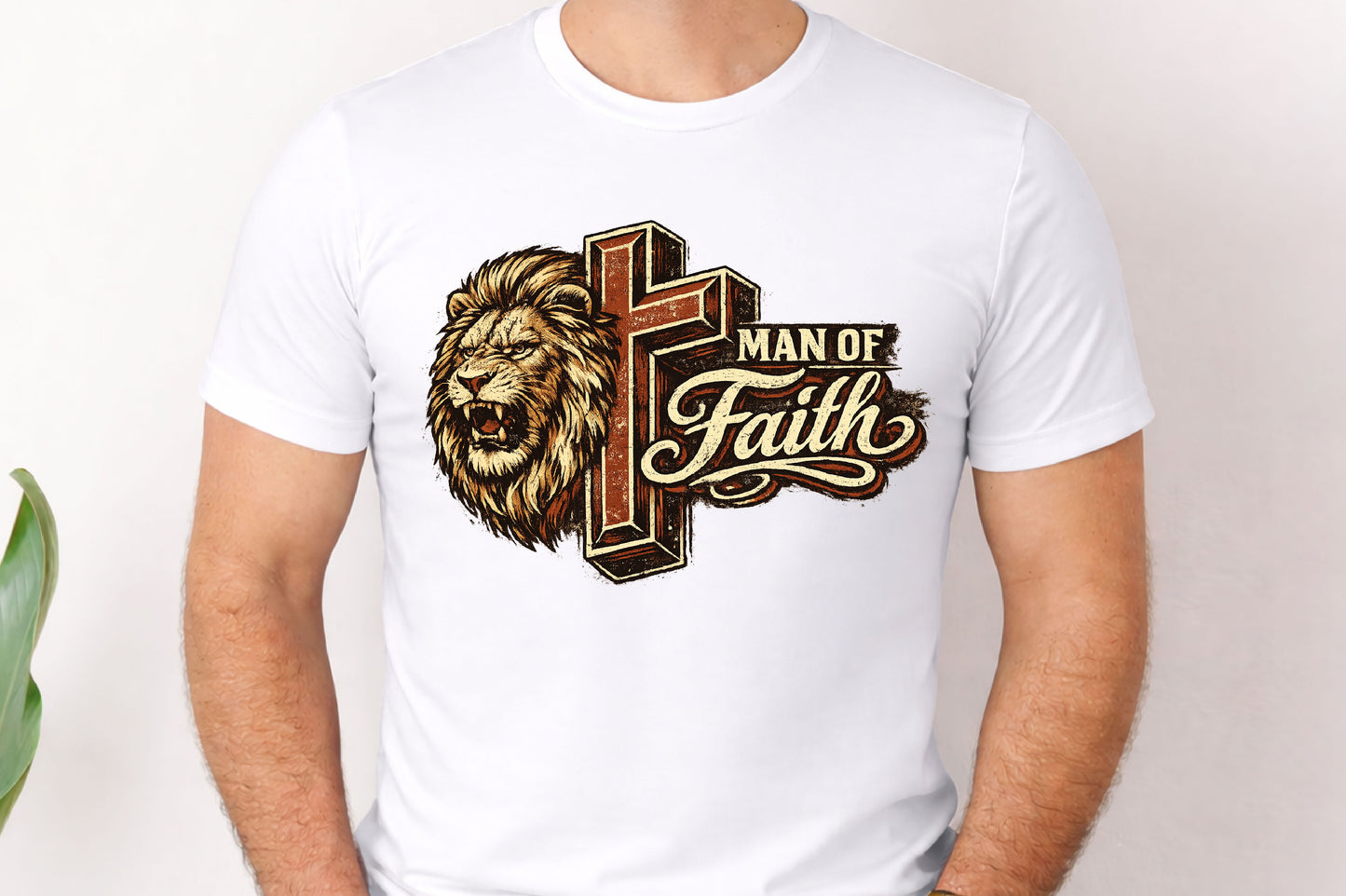 Man of faith T shirt