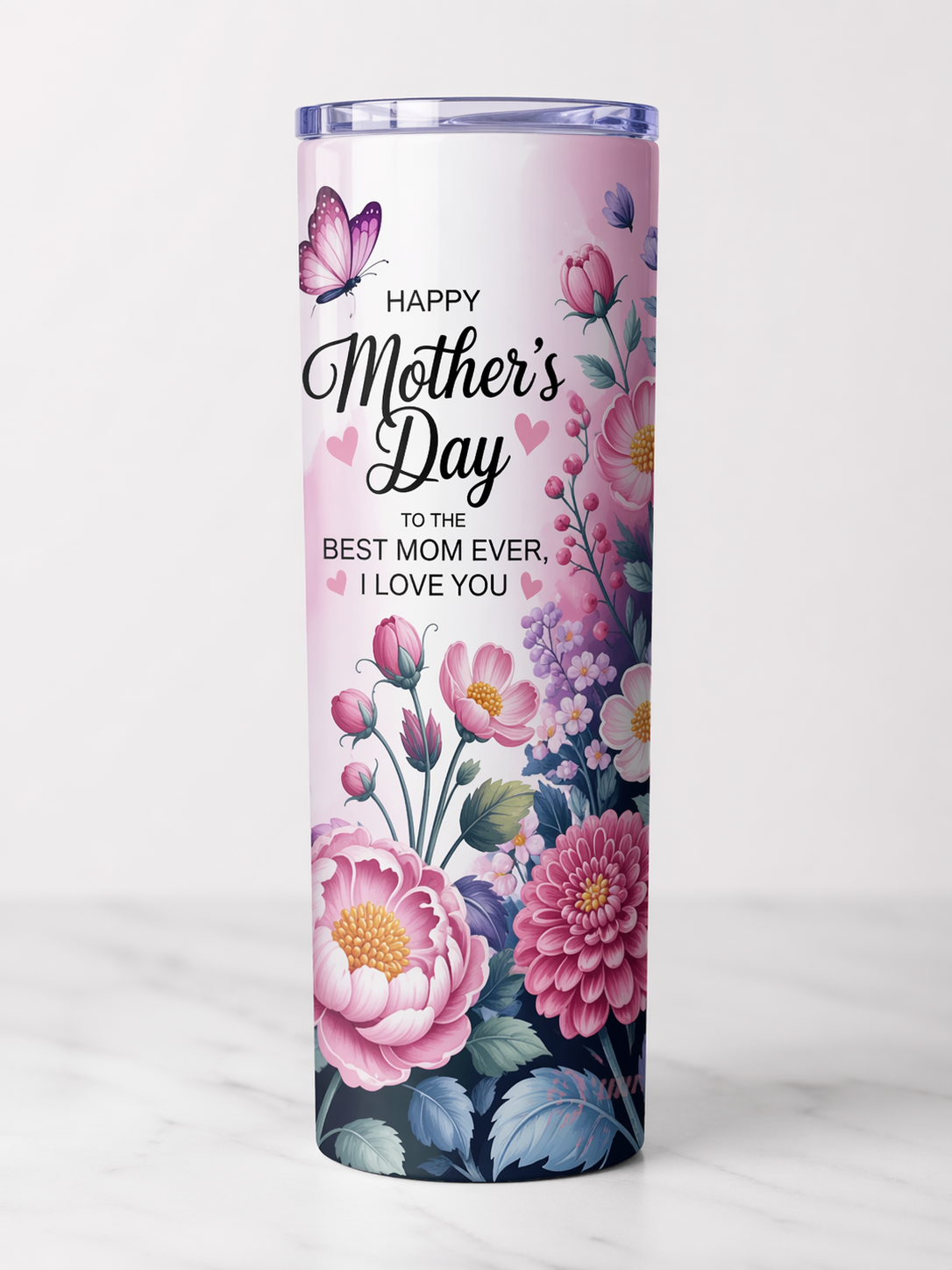 Floral Mothers Day Tumbler