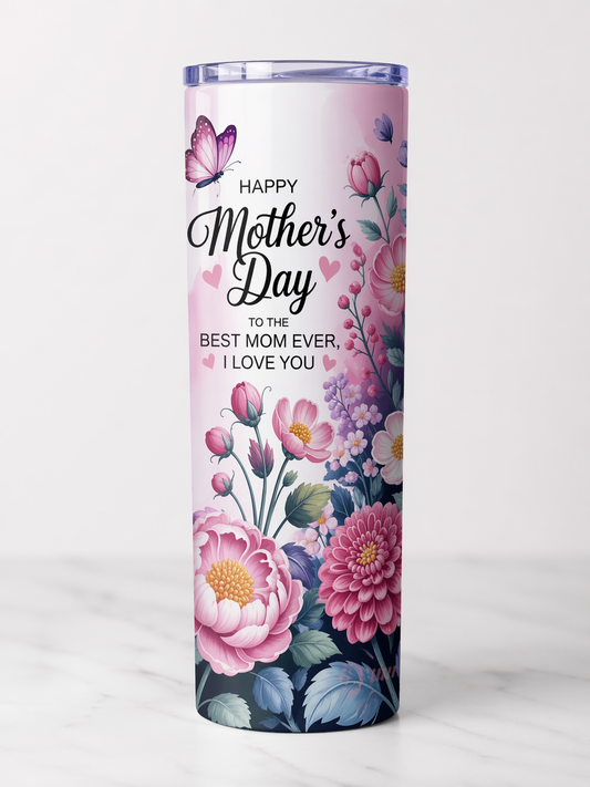 Floral Mothers Day Tumbler