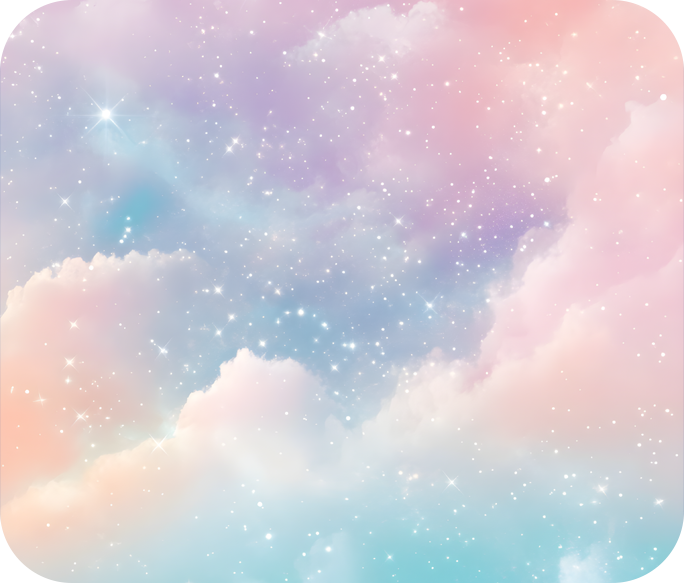Pastel Cloud Mouse Pad