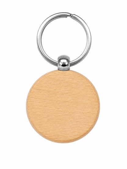 Customized Wooden Keychain