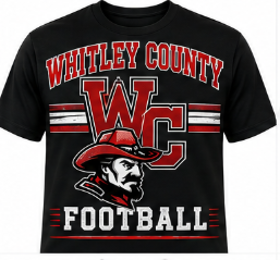 Whitley County Colonels Football Graphic Tees