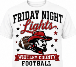 Whitley County Colonels Football Graphic Tees
