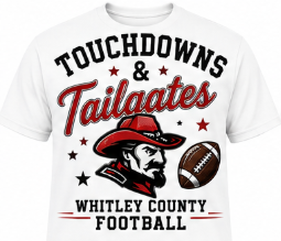 Whitley County Colonels Football Graphic Tees