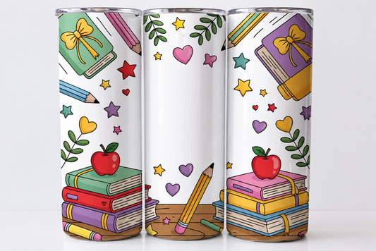 Pencils & Positivity 20 oz Tumbler