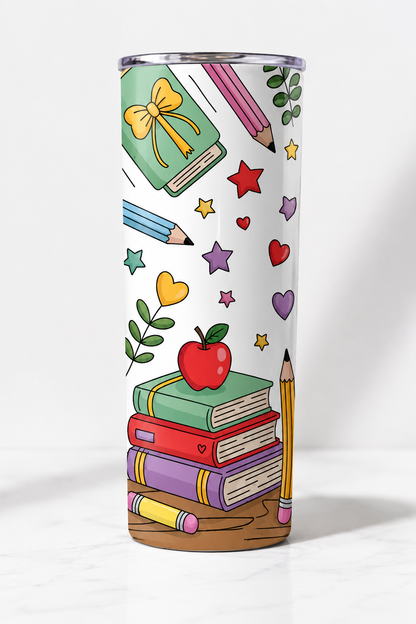 Pencils & Positivity 20 oz Tumbler