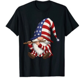 Patriotic Gnome Tshirt