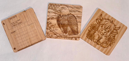 Create Your Own Wooden Coaster