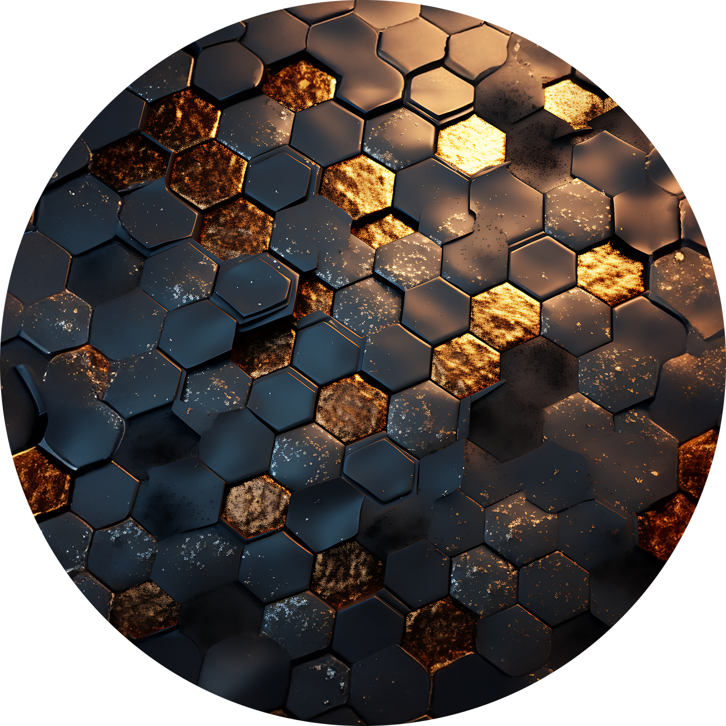 Metallic Print Mouse pad