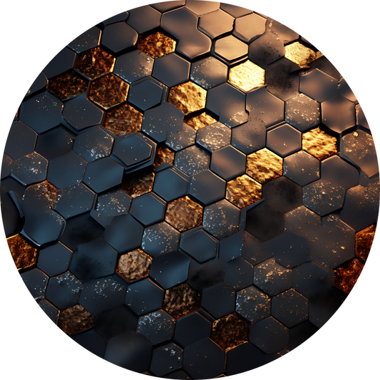 Metallic Print Mouse pad
