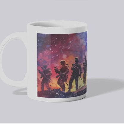 Soldier Silhouette Mug